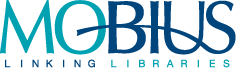 MOBUIS - Linking Libraries logo with text in teal and navy blue
