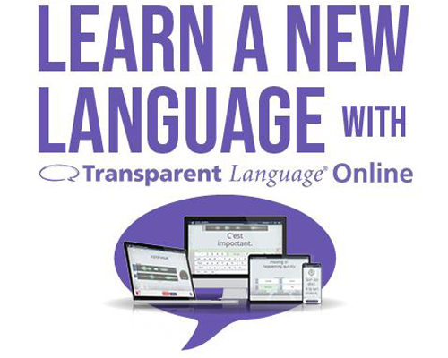 Learn a new language with Transparent Language Online