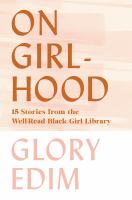 "On Girlhood" book cover