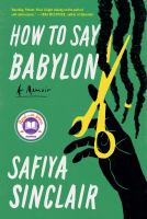 "How to Say Babylon" book cover