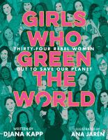 Girls Who Green the World book cover