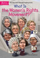 What is the Women's Rights Movement? book cover