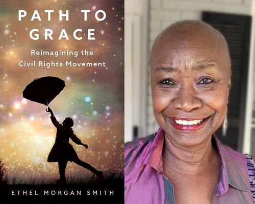 Ethel Morgan Smith - "Path to Grace" book cover and color author photo