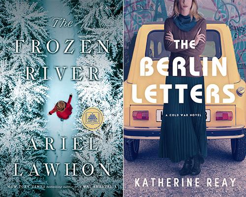 "The Frozen River" by Ariel Lawhon and "The Berlin Letters" by Katherine Reay - book covers side by side