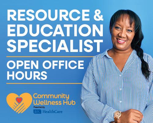 Resource & Education Specialist Open Office Hours Community Wellness Hub BJC HealthCare